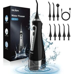 Water Flosser Waterpik Teeth Cleaner Cordless and Rechargeable